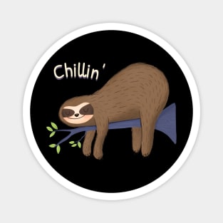 Chillin' sloth Magnet